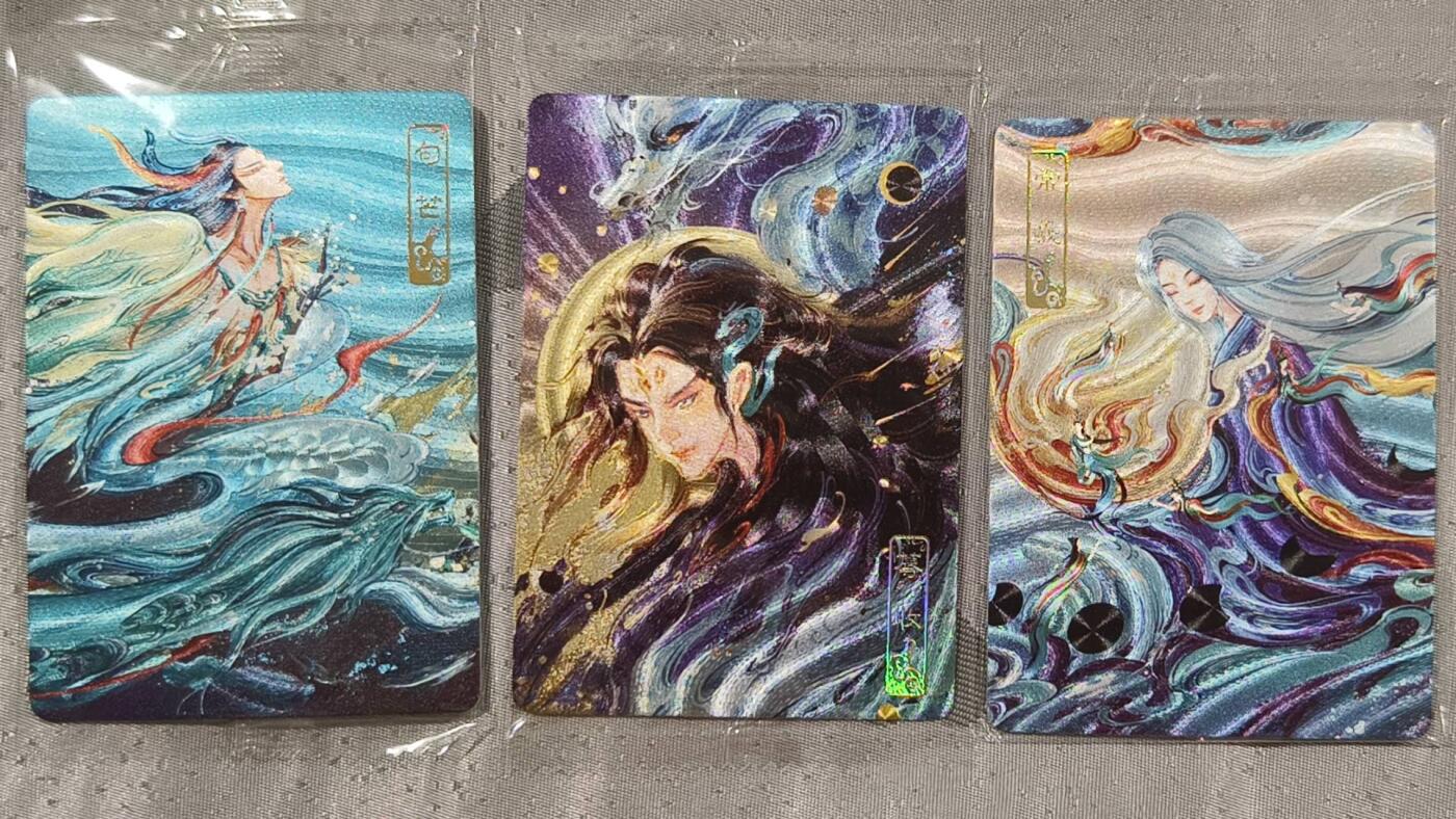 夜之极第二十六期 （7月26日周六晚6点半截拍，欢迎竞拍） 可可瑞听 上古神话 雪璃绘 句芒/常熙/蓐收 粗闪