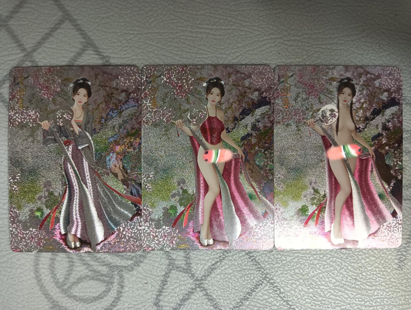 花开卡拍第32期（7月27号周日截拍，品控勿拍!!!拍品不寄存，运费5元，自制卡难免瑕疵，可能存在轻微撞角爆边等出厂瑕疵，品控介意勿拍！）