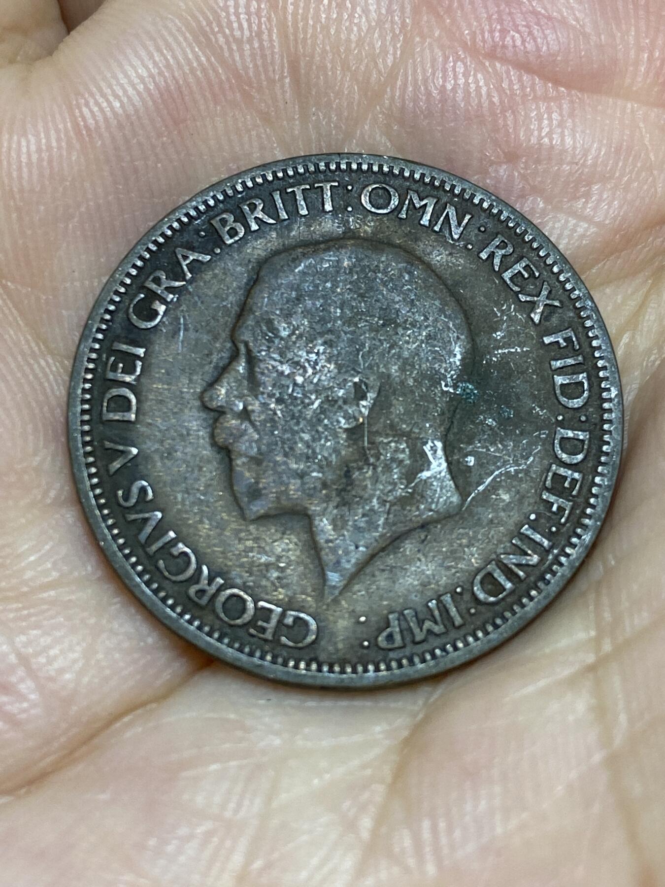 2025年第七十一场(总第九十七场）外国好品散币(免佣金) 英国🇬🇧1935年半便士(乔治五世第三版)