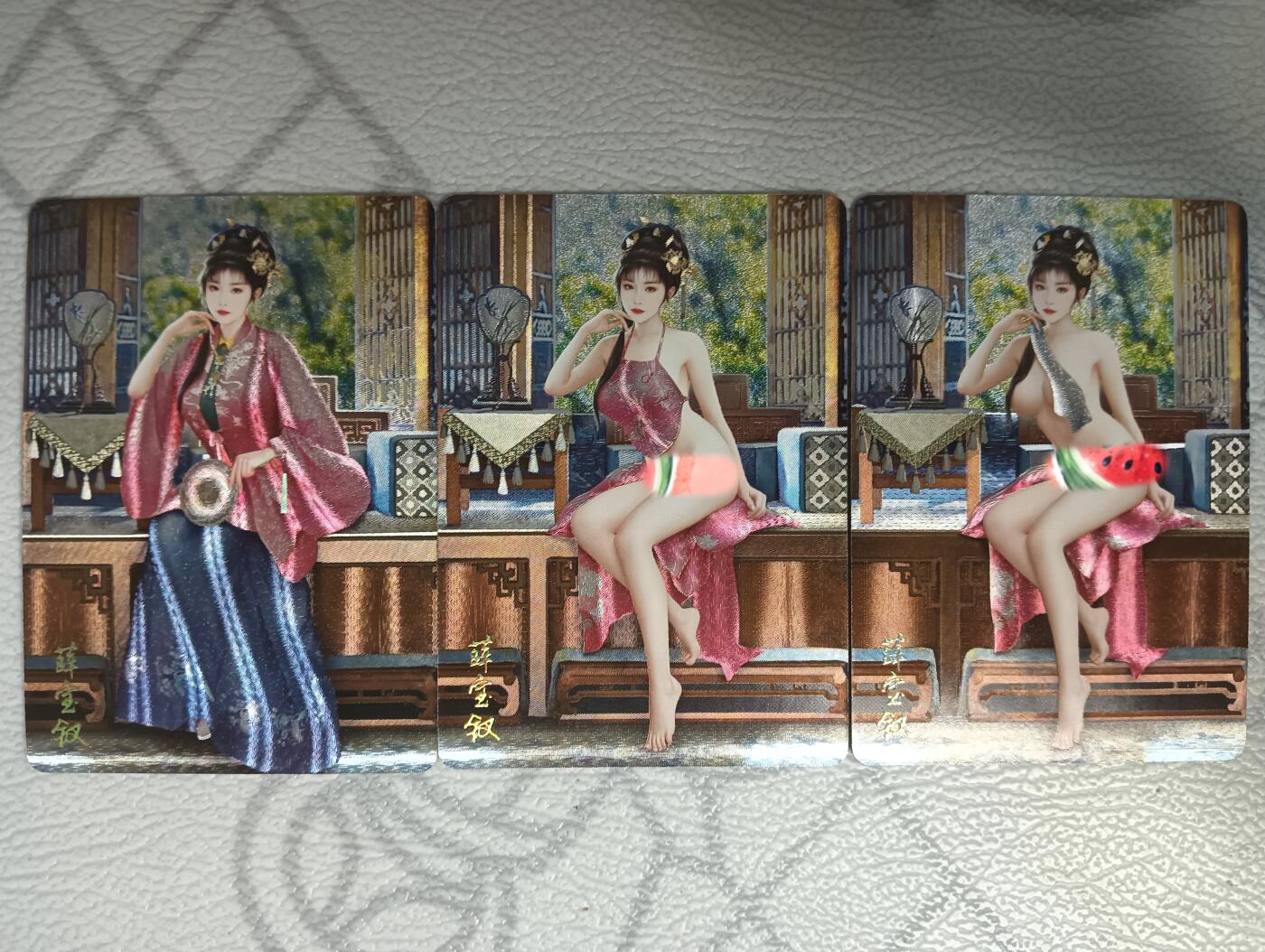 花开卡拍第32期（7月27号周日截拍，品控勿拍!!!拍品不寄存，运费5元，自制卡难免瑕疵，可能存在轻微撞角爆边等出厂瑕疵，品控介意勿拍！）