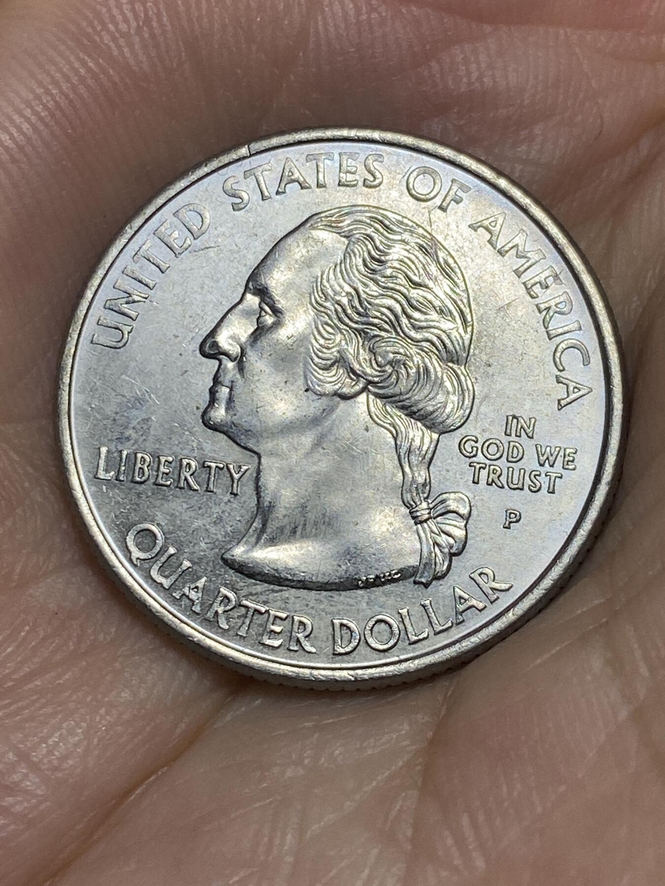 2025年第七十一场(总第九十七场）外国好品散币(免佣金) 好品–美国🇺🇸2001单年份1/4元(州系列–佛蒙特州纪念币)