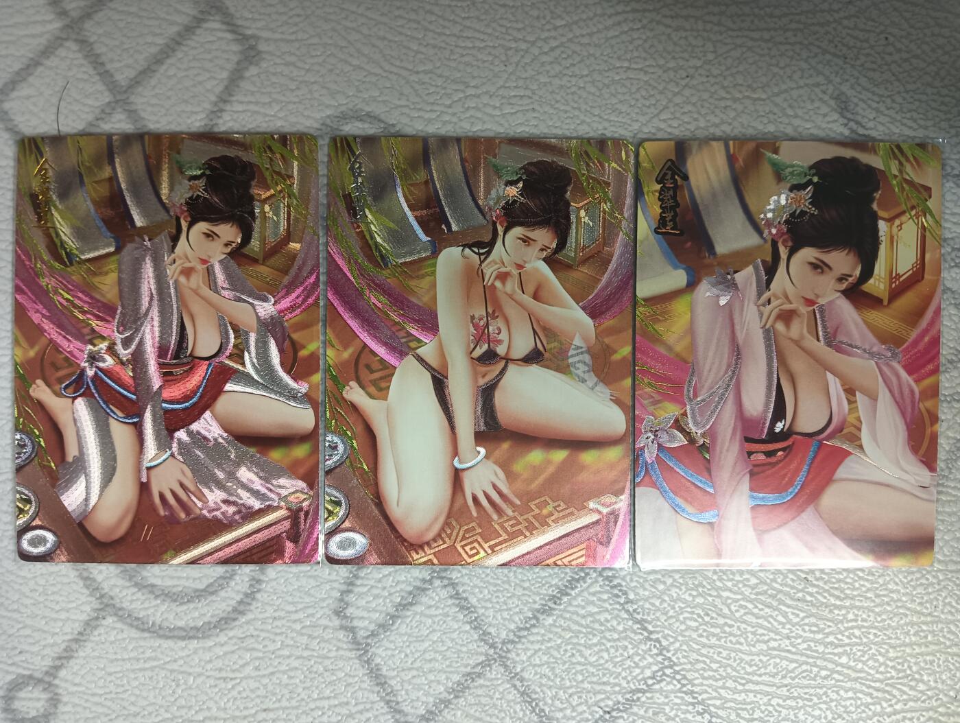 花开卡拍第32期（7月27号周日截拍，品控勿拍!!!拍品不寄存，运费5元，自制卡难免瑕疵，可能存在轻微撞角爆边等出厂瑕疵，品控介意勿拍！）