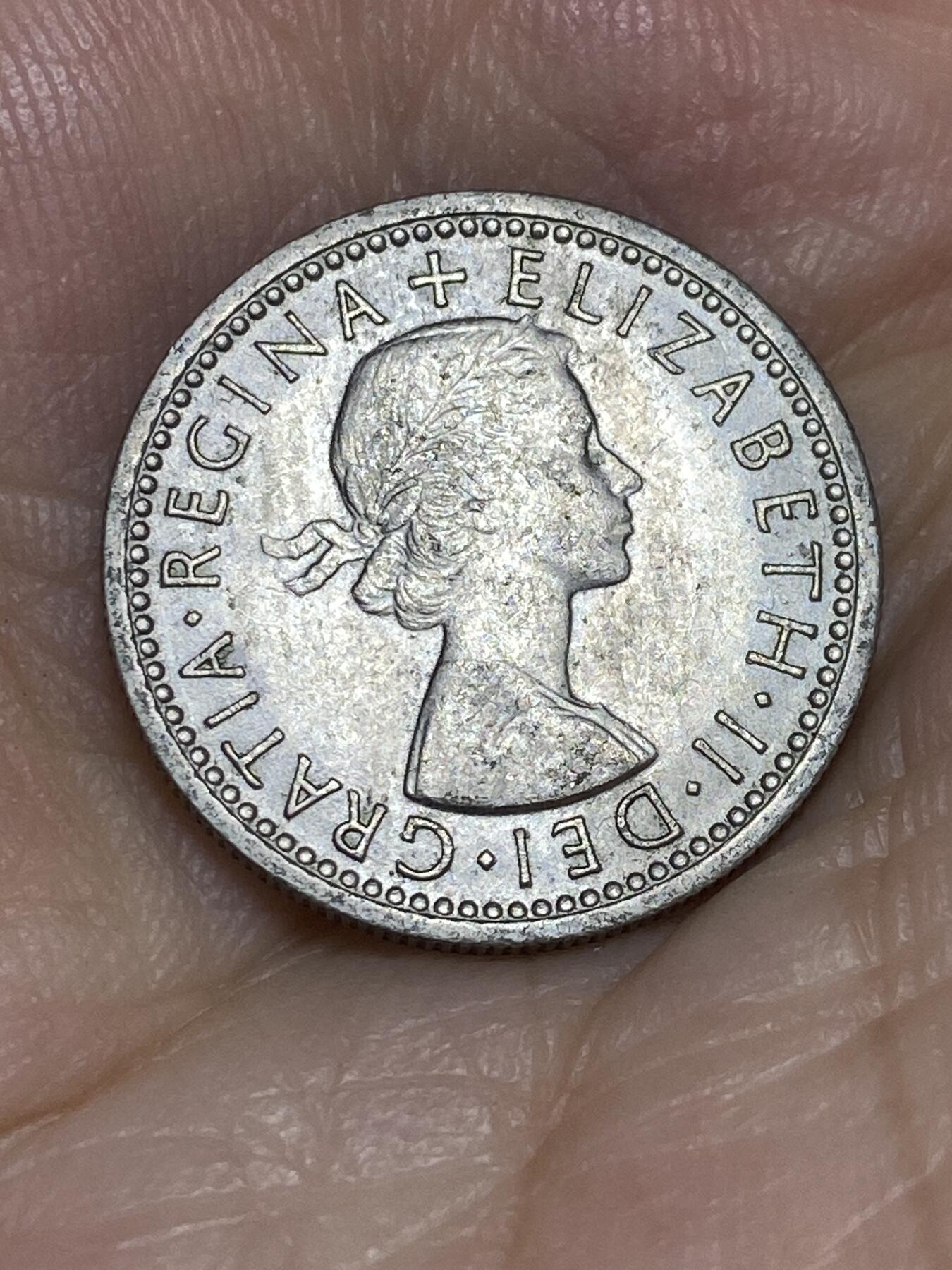 2025年第七十一场(总第九十七场）外国好品散币(免佣金) 英国🇬🇧1964年6便士(伊丽莎白二世青年桂冠第二版)