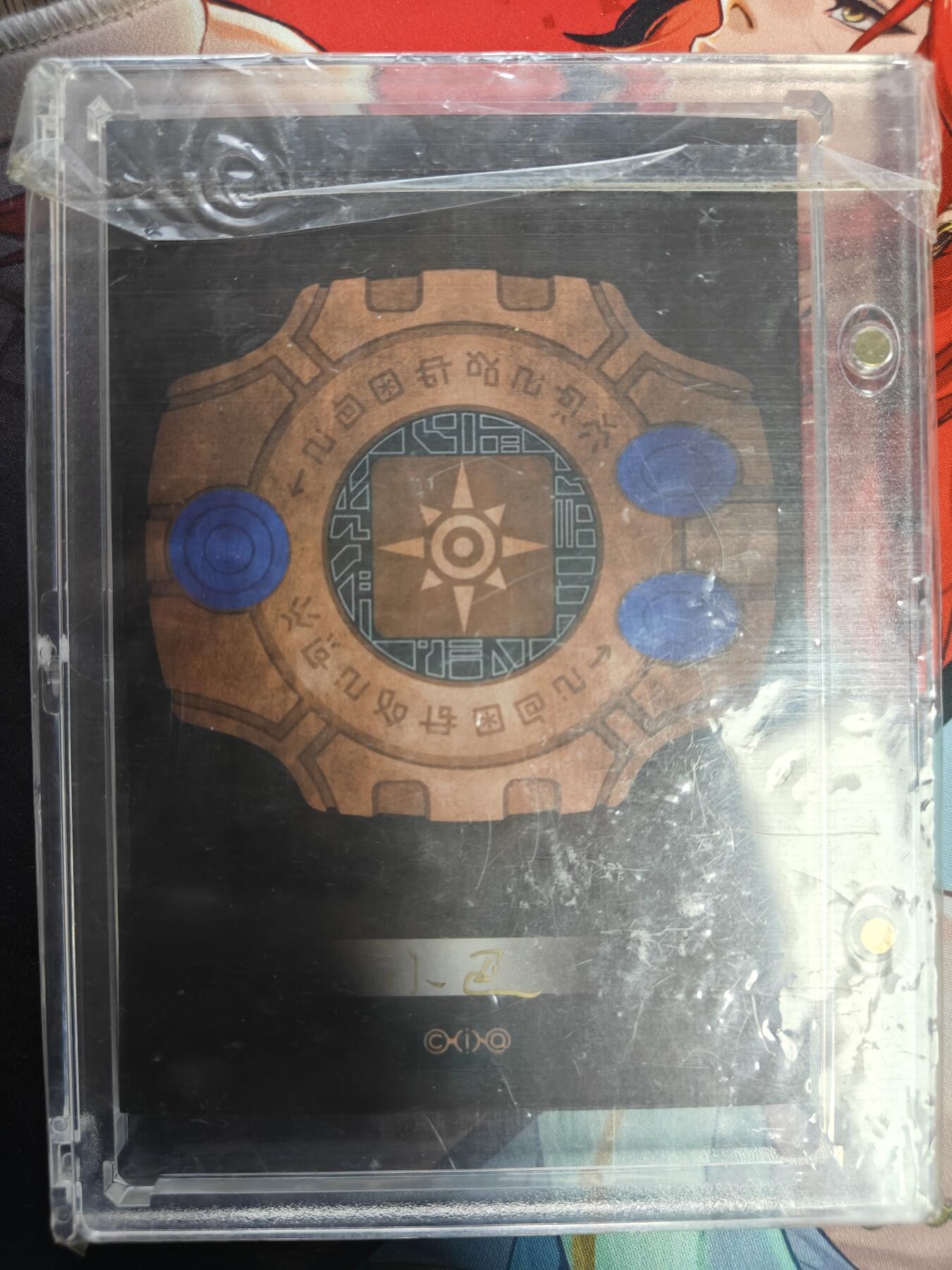 天玑星卡拍第一百零八期《7.28周一截拍》持续收拍收评中 满赠卡需备注 【手绘卡】数码宝贝 天女兽 大卡 88*126mm 卡砖封装 卡背画师亲签