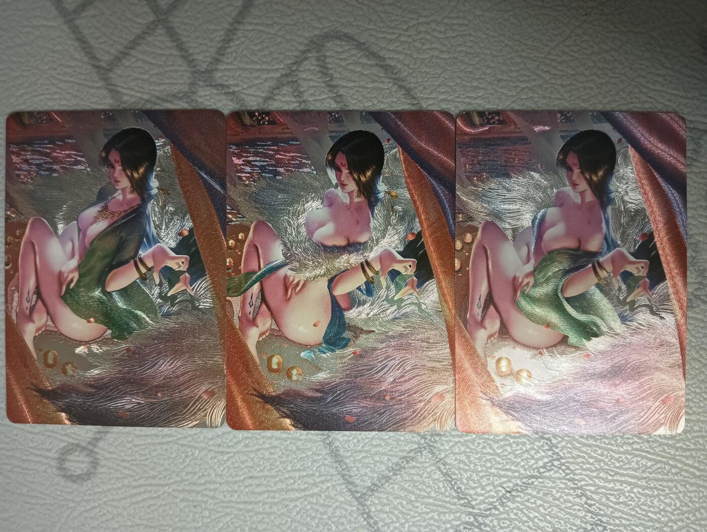 花开卡拍第32期（7月27号周日截拍，品控勿拍!!!拍品不寄存，运费5元，自制卡难免瑕疵，可能存在轻微撞角爆边等出厂瑕疵，品控介意勿拍！）