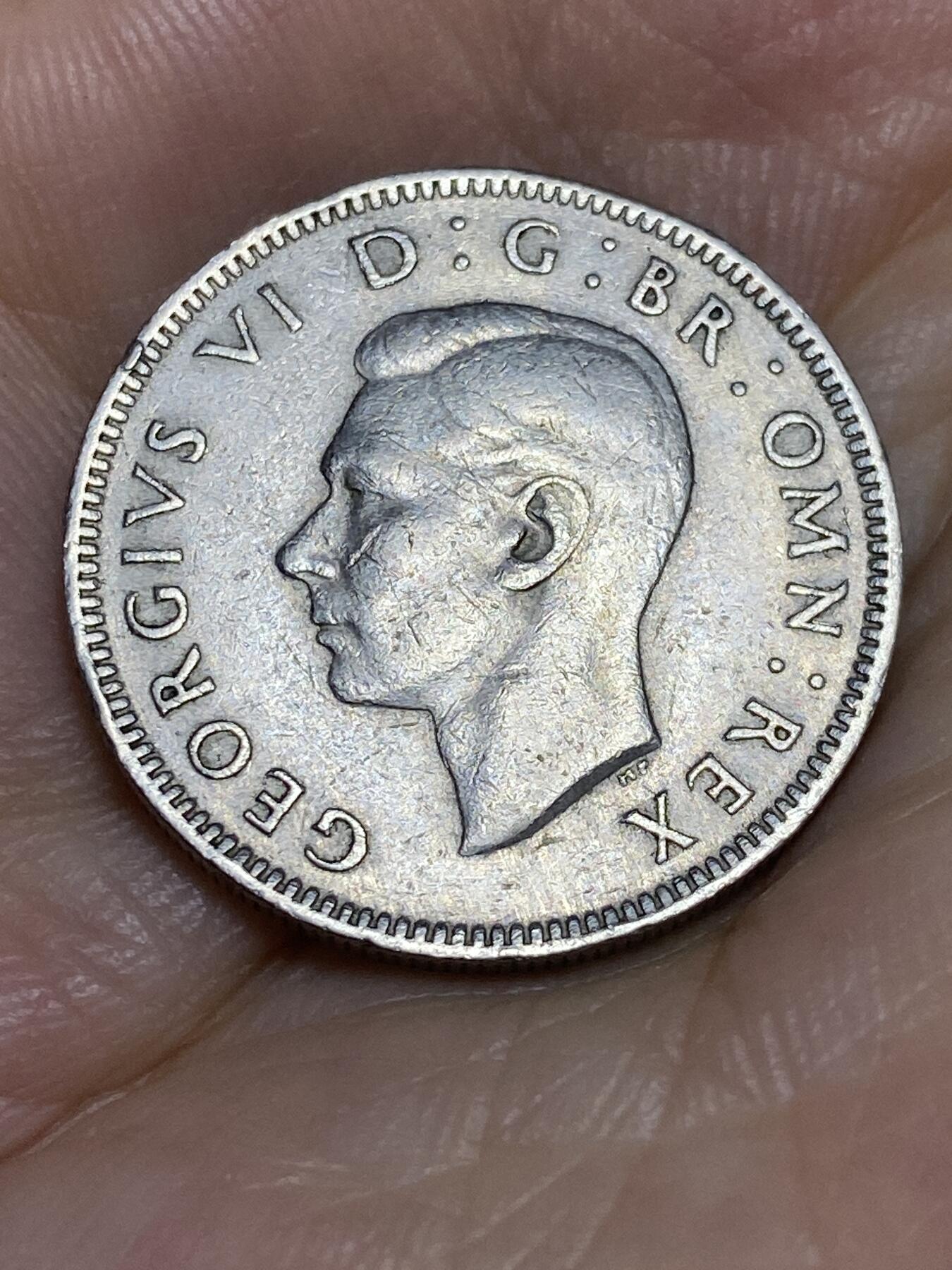 2025年第七十一场(总第九十七场）外国好品散币(免佣金) 英国🇬🇧1948年1先令(乔治六世第二版，英格兰站狮，关门年仅发行2年)