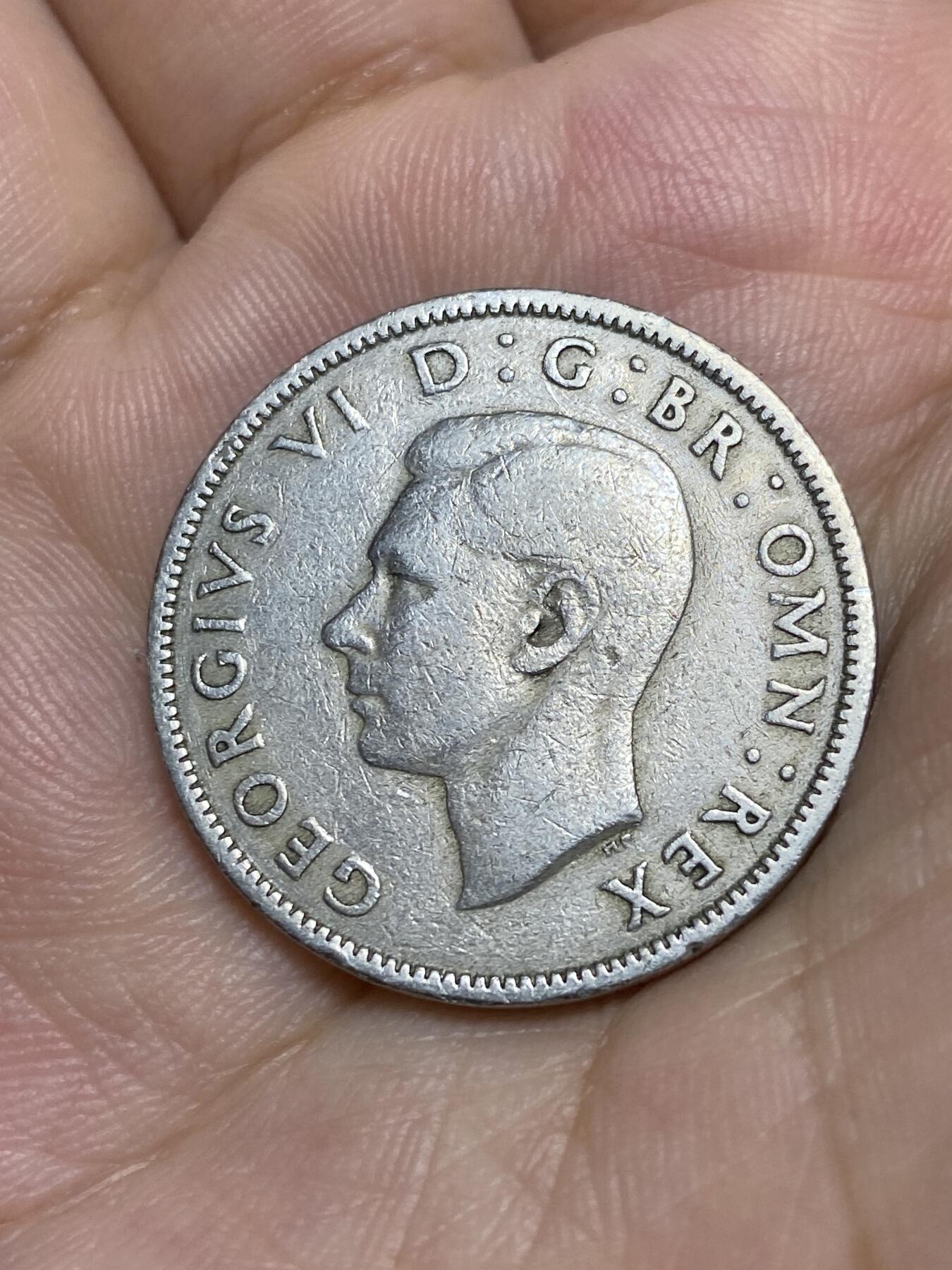 2025年第七十一场(总第九十七场）外国好品散币(免佣金) 英国🇬🇧1948年2先令(乔治六世第二版，关门年仅发行2年)