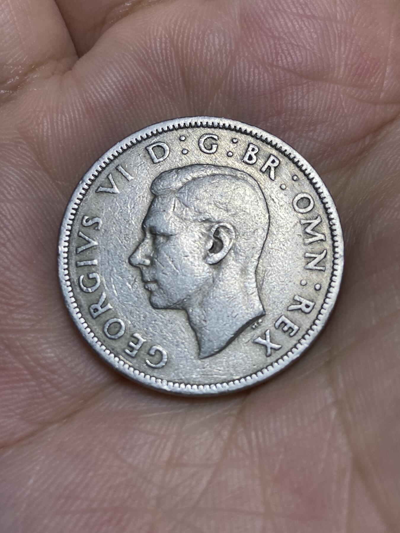 2025年第七十一场(总第九十七场）外国好品散币(免佣金) 英国🇬🇧1947年2先令(乔治六世第二版，首发年仅发行2年)