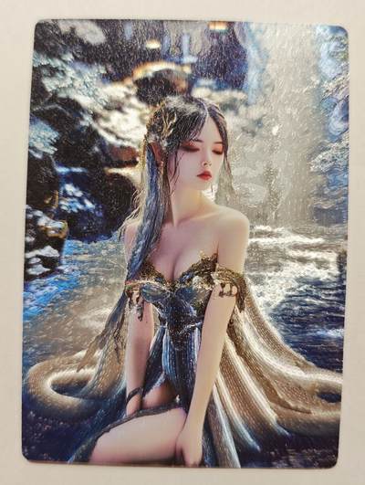【随心含颖卡拍42期】卡游/集卡社/卡卡沃 专场拍卖【无佣金】 - 奇点粗闪卡 小白一张