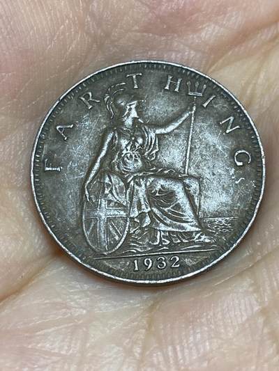 2025年第七十一场(总第九十七场）外国好品散币(免佣金) - 英国🇬🇧1932年1法新(乔治五世第三版)