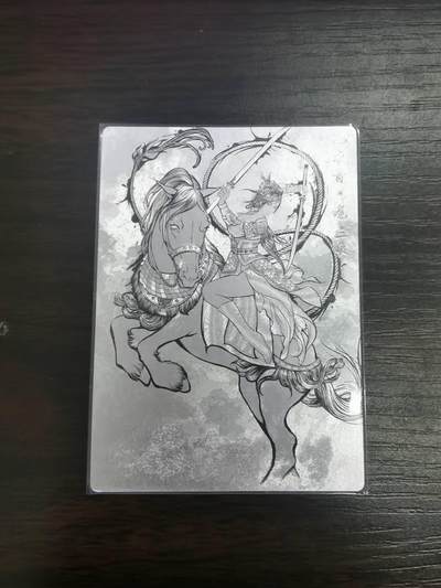 夜之极第二十六期 （7月26日周六晚6点半截拍，欢迎竞拍） - 齐卡文化 张建东水浒 97/99 扈三娘 线稿/粗闪
