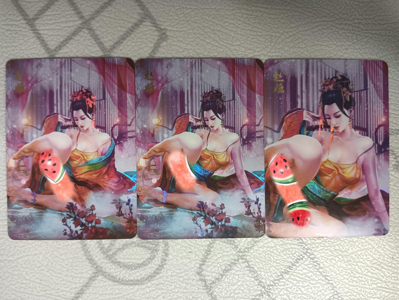 花开卡拍第32期（7月27号周日截拍，品控勿拍!!!拍品不寄存，运费5元，自制卡难免瑕疵，可能存在轻微撞角爆边等出厂瑕疵，品控介意勿拍！）