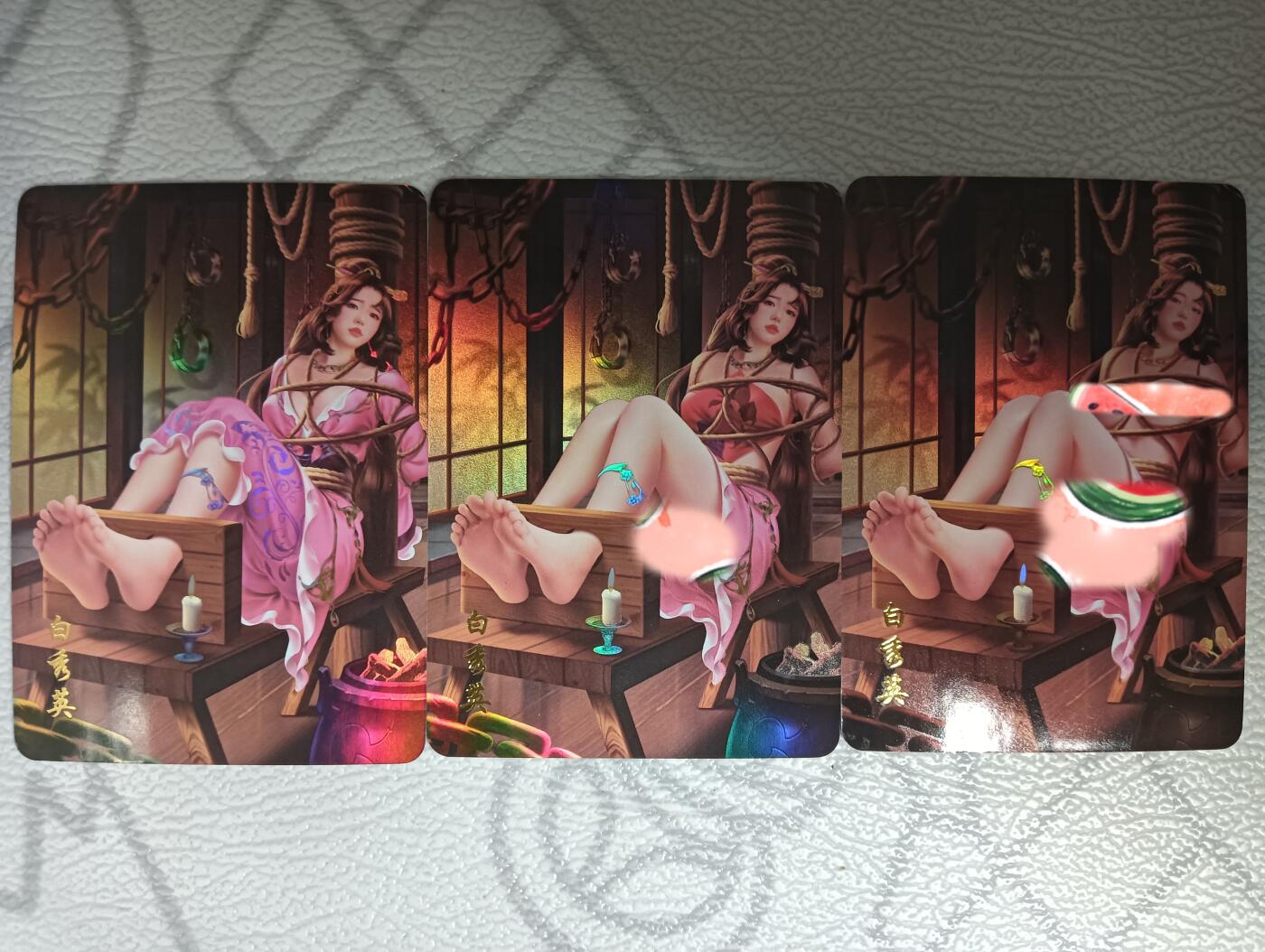 花开卡拍第32期（7月27号周日截拍，品控勿拍!!!拍品不寄存，运费5元，自制卡难免瑕疵，可能存在轻微撞角爆边等出厂瑕疵，品控介意勿拍！）