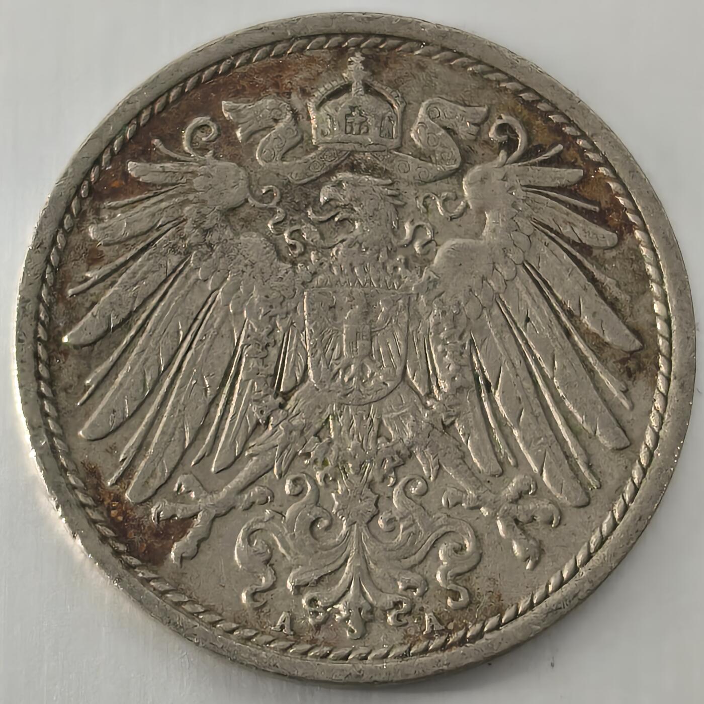 Krab外币市集Vol.20 德国1893年10芬妮