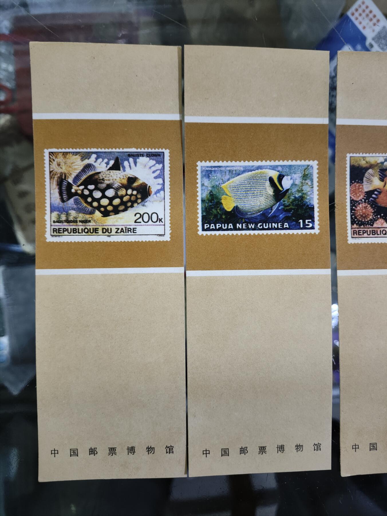 搬档清货：杂七杂八A 上世纪八九十年代，中国邮票博物馆书签四枚一套