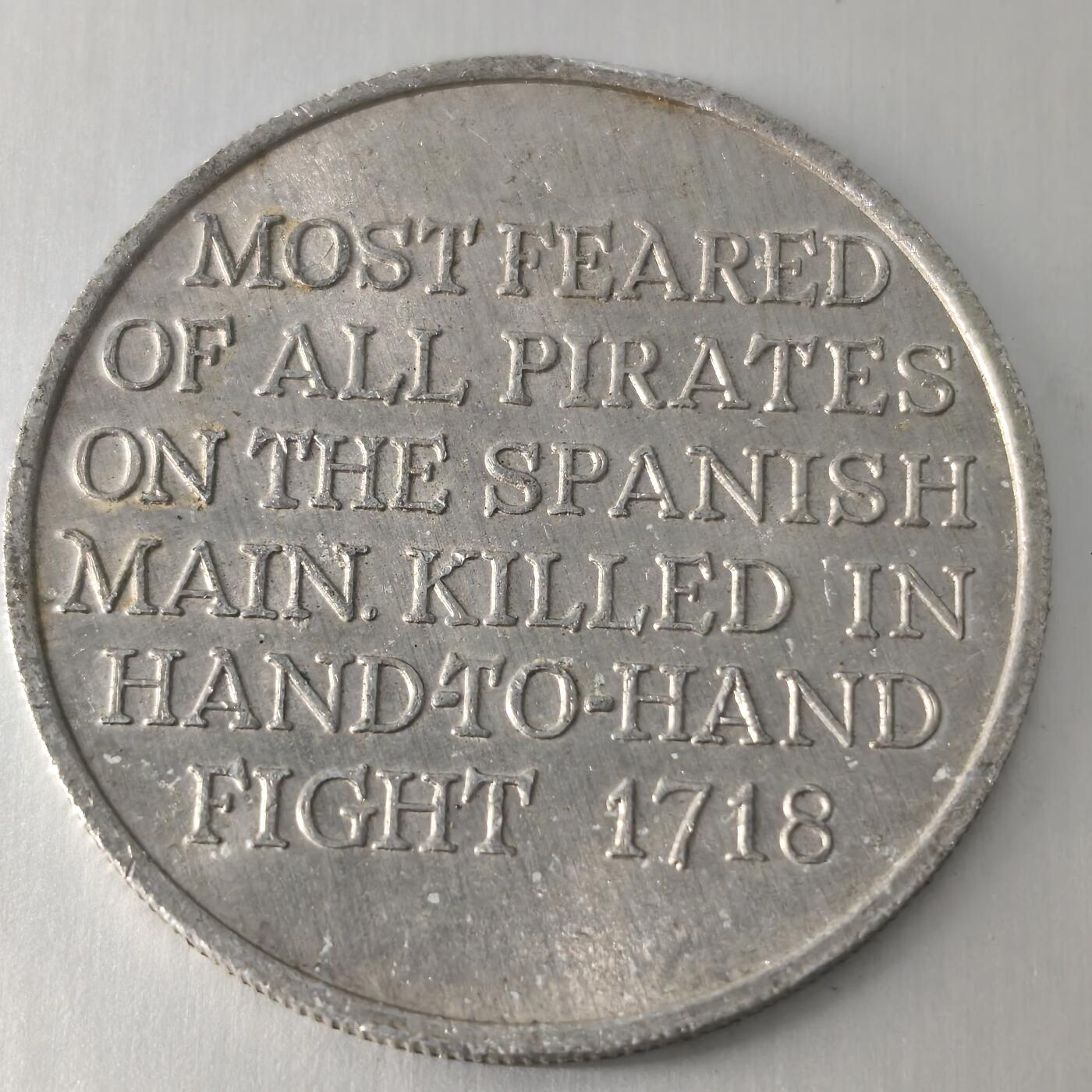 Krab外币市集Vol.20 英国dated1718年船长纪念代币