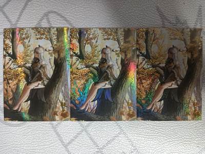 花开卡拍第32期（7月27号周日截拍，品控勿拍!!!拍品不寄存，运费5元，自制卡难免瑕疵，可能存在轻微撞角爆边等出厂瑕疵，品控介意勿拍！） - 猫卡牌 原神 凝光  3工艺