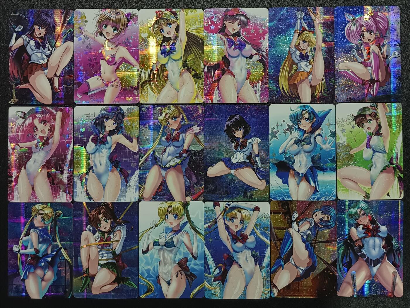 天玑星卡拍第一百零九期《7.31周四截拍》持续收拍收评中 满赠卡需备注 美少女战士 纱布闪 十八张 自制卡