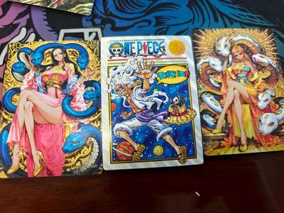 夜之极第二十六期 （7月26日周六晚6点半截拍，欢迎竞拍） - 奇点 海贼三人物 粗闪