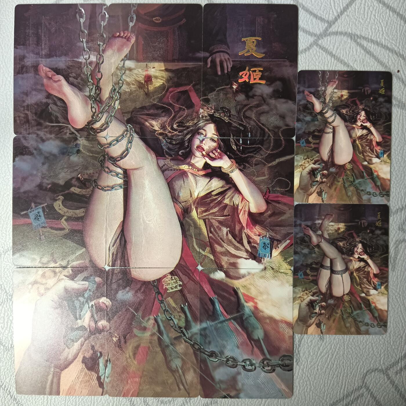花开卡拍第32期（7月27号周日截拍，品控勿拍!!!拍品不寄存，运费5元，自制卡难免瑕疵，可能存在轻微撞角爆边等出厂瑕疵，品控介意勿拍！）