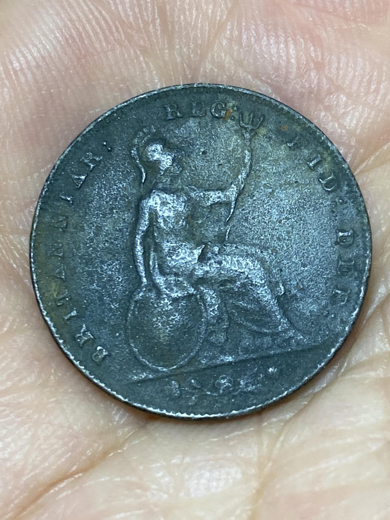 2025年第七十一场(总第九十七场）外国好品散币(免佣金) 英国🇬🇧1853年1法新(维多利亚女王青年版)