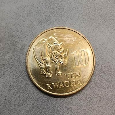 吉祥压岁钱外国硬币第63场 - 赞比亚未流通