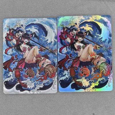 龙虎卡牌第四十七场 （无佣金，满120包邮，欢迎送拍） - 粗闪+彩闪 启读 哪吒闹海