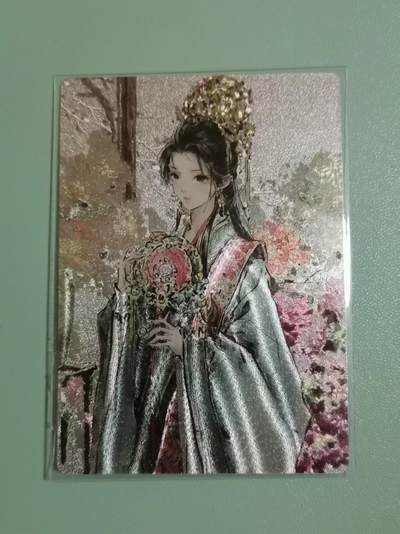 光影卡牌第18期，各家亲签，燎原豪杰传，持续收拍品 - 星宿文创特卡，迟迟扈三娘粗闪