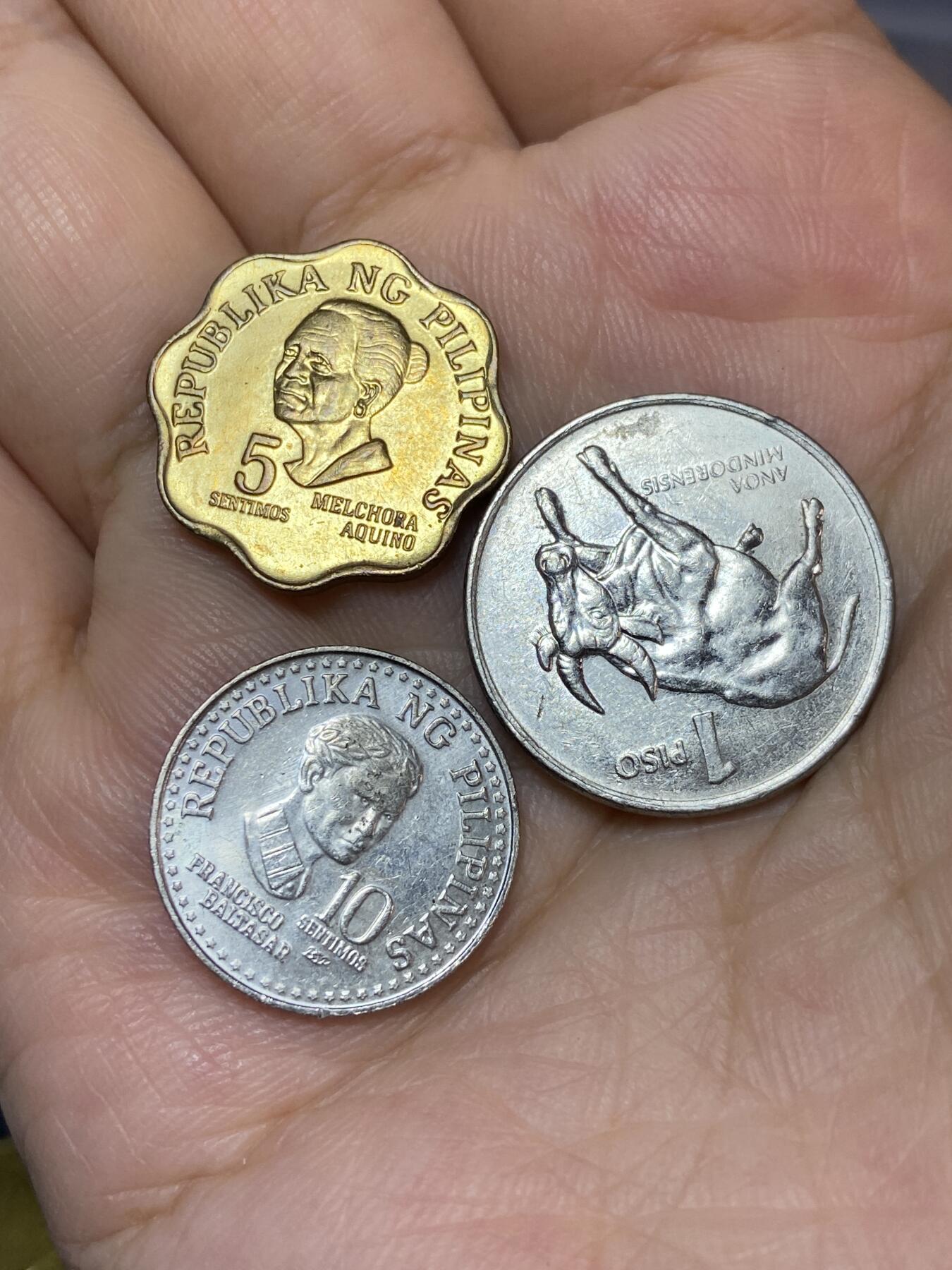 2025年第七十一场(总第九十七场）外国好品散币(免佣金) 好品菲律宾🇵🇭3枚：1978年5分，1979年10分，1991年1比索