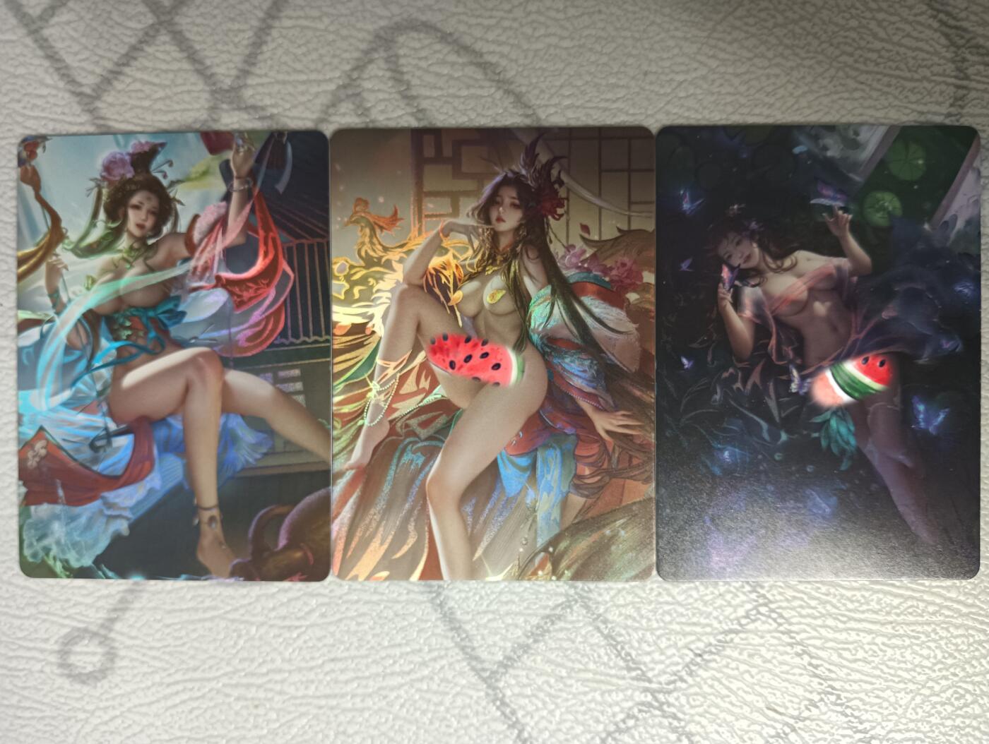 花开卡拍第32期（7月27号周日截拍，品控勿拍!!!拍品不寄存，运费5元，自制卡难免瑕疵，可能存在轻微撞角爆边等出厂瑕疵，品控介意勿拍！）