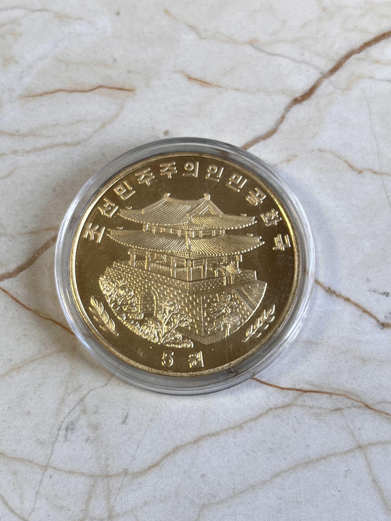 第168期拍卖【长期征集拍品】 朝鲜2019年中国生肖系列富态猪精制纪念铜币