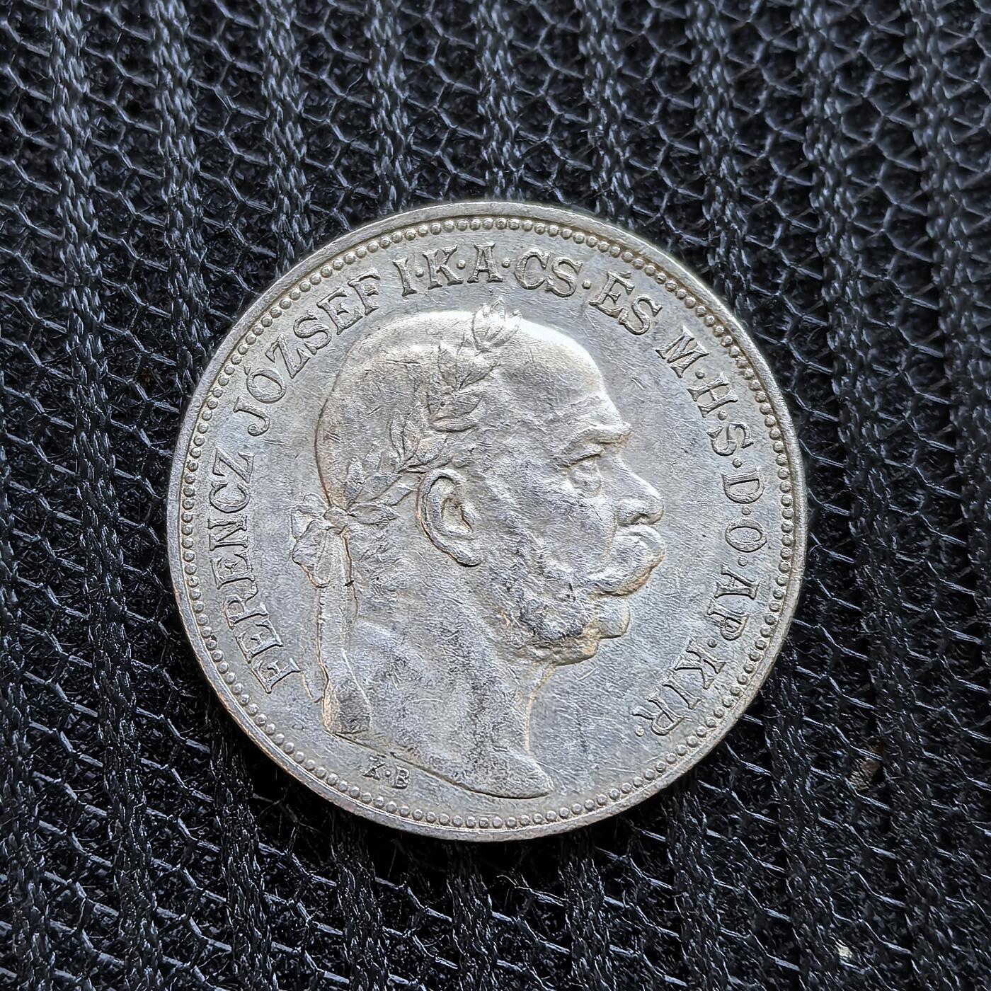 道一币馆币章第一百三十九场 奥匈帝国1913年弗兰兹一世2克朗银币