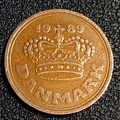 泉币菌-第64场-精品场 1989年 丹麦50欧尔爱心币