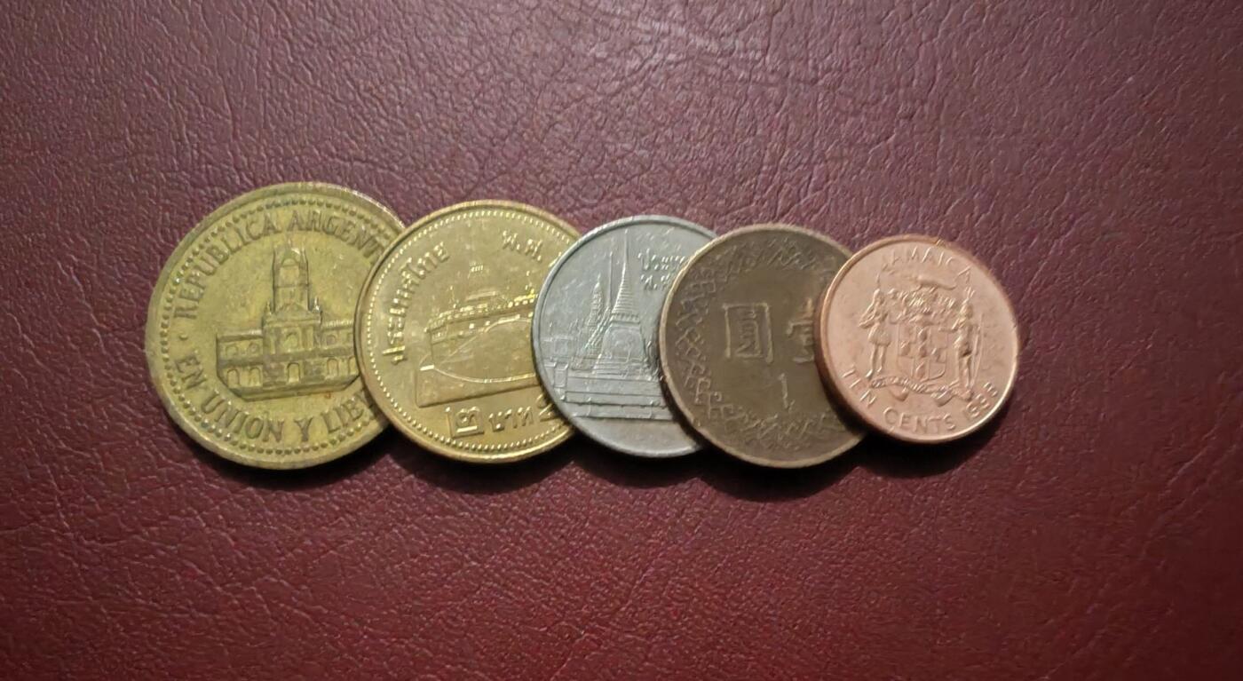 外国硬币处理 8号