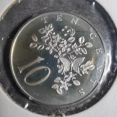 沼泽如烟--第799场 - 牙买加1973年十分精制币