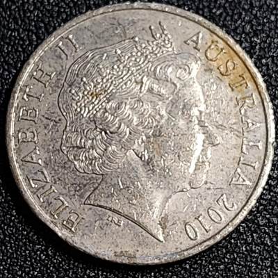 泉币菌-第64场-精品场 英属澳大利亚20分 伊丽莎白女王  鸭嘴兽  28.5mm