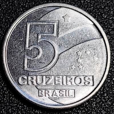 泉币菌-第64场-精品场 原光美品 1991年巴西5克鲁塞罗 农业生产