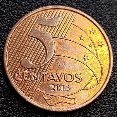 泉币菌-第63场-精品场 铜光美品 巴西5分席尔瓦·沙维尔巴西独立之父 直径22mm