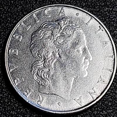 泉币菌-第64场-精品场 意大利 1984年 50里拉 锻冶之神 伍尔坎 24mm