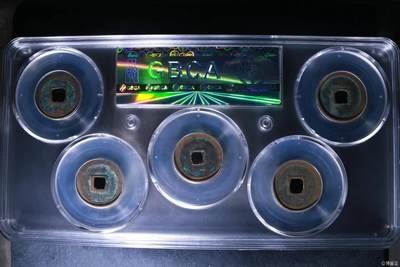 公博评级北宋古币 新到公博评级宋代五帝钱套盒，85高分，买回家镇宅不错！1118505771