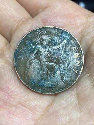 2025年第七十二场(总第九十八场）外国好品散币(免佣金) - 英国🇬🇧1914年1便士(乔治五世第一版)