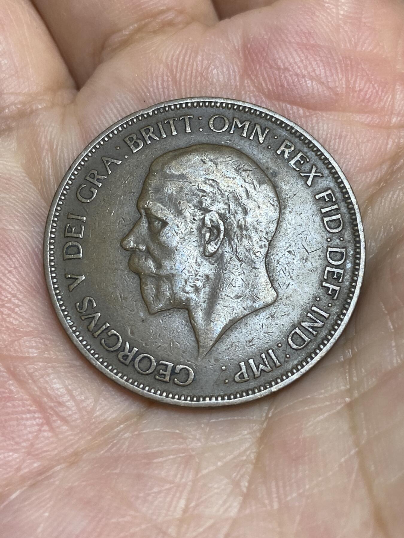 2025年第七十二场(总第九十八场）外国好品散币(免佣金) 英国🇬🇧1936年1便士(乔治五世逝世年，第三版关门年)