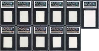 洪涛臻品批发群 精选邮票限时拍卖第1154期  纪116二运（85分OG，1中盒10小盒）	全彩底色高难度，11枚大套同分较难，主流分数