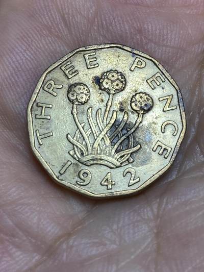2025年第七十二场(总第九十八场）外国好品散币(免佣金) - 英国🇬🇧1942年3便士(乔治六世第一版，印度皇帝加字版)