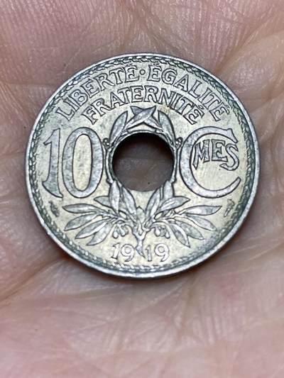 2025年第七十一场(总第九十七场）外国好品散币(免佣金) - 早期年份–法国🇫🇷1919年10生丁