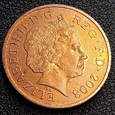 泉币菌-第63场-精品场 铜光美品 英国2便士 铜币 威尔士皇冠 狮子雄狮 