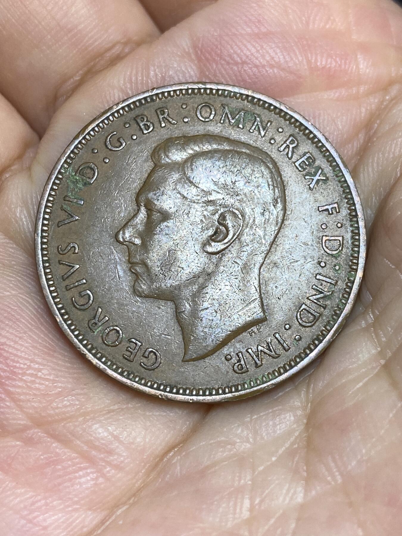 2025年第七十二场(总第九十八场）外国好品散币(免佣金) 英国🇬🇧1948年1便士(乔治六世第一版，关门年)