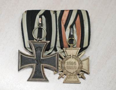 大猫徽章拍卖 第275期 德国一战二铁联排