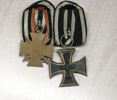 大猫徽章拍卖 第275期 德国一战二铁联排