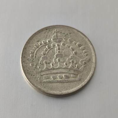 Krab外币市集Vol.21 - 瑞典1960年25欧尔银币